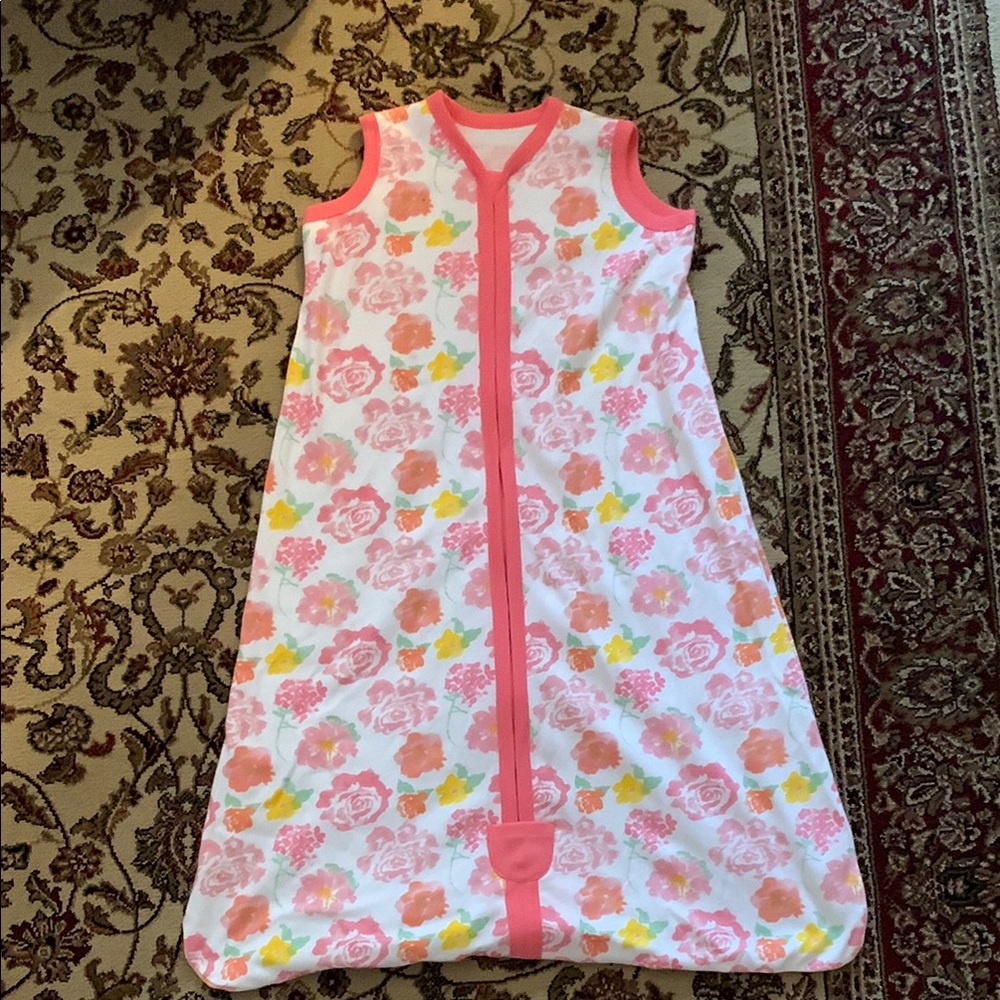 Floral Kids Sleepsack - Pink and Yellow